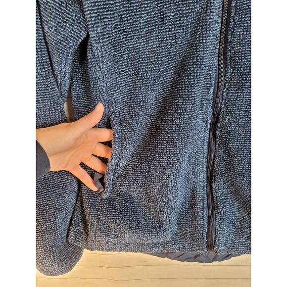 THE NORTH FACE Osito Jacket in Shady Blue/Summit Navy, sz Medium - Picture 3 of 13